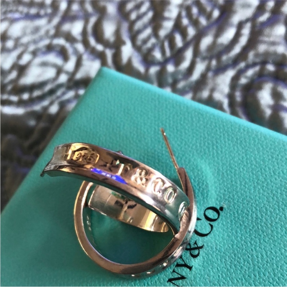 Tiffany & Co. Silver Hoop Earrings